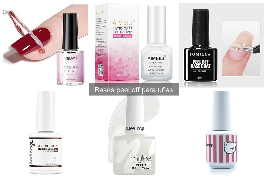 Cómo quitar bases peel off sin dañar tus uñas