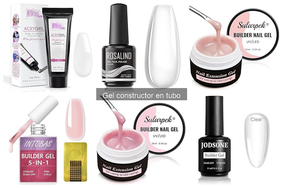 ** Cómo quitar el gel constructor en tubo de las uñas
