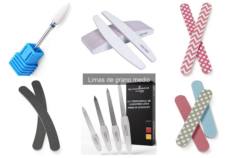 Cómo usar limas de grano medio en uñas artificiales