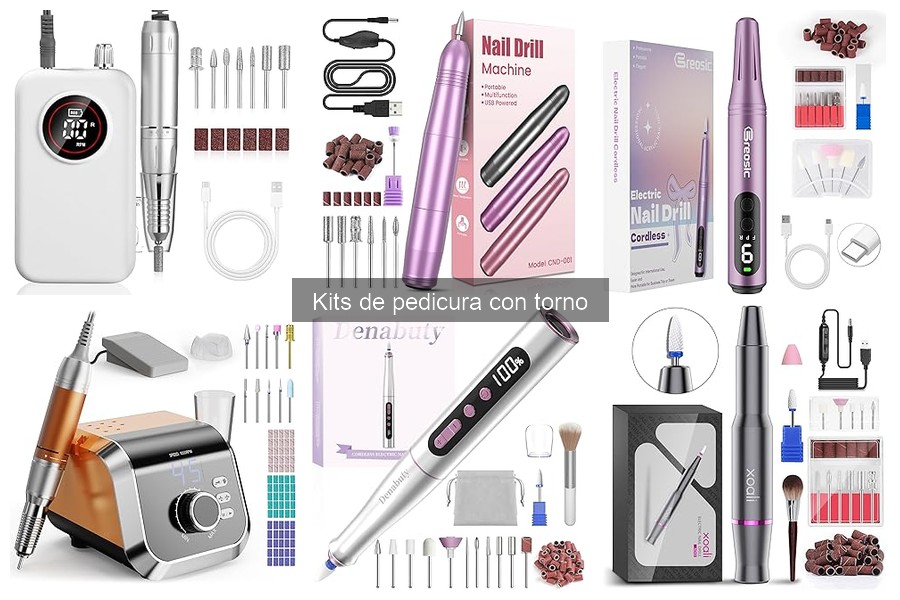 Cómo usar un kit de pedicura con torno de forma segura