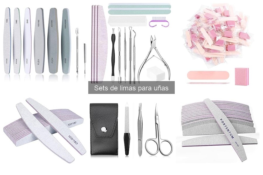 Cómo usar un set de limas para uñas correctamente