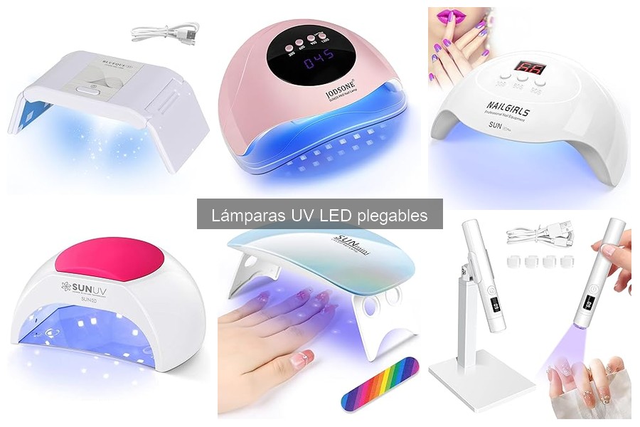 Cómo usar una lámpara UV LED plegable para uñas