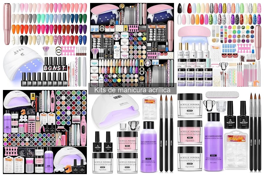 Comparativa de Kits de Manicura Acrílica: Mejores Marcas y Precios