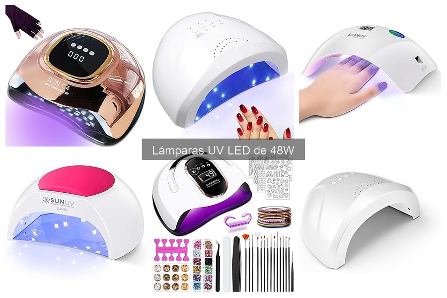 Comparativa de Lámparas UV y LED de 48W para Uñas