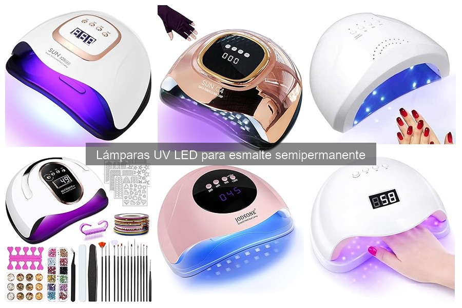 Comparativa de Lámparas UV y LED para Esmalte Semipermanente