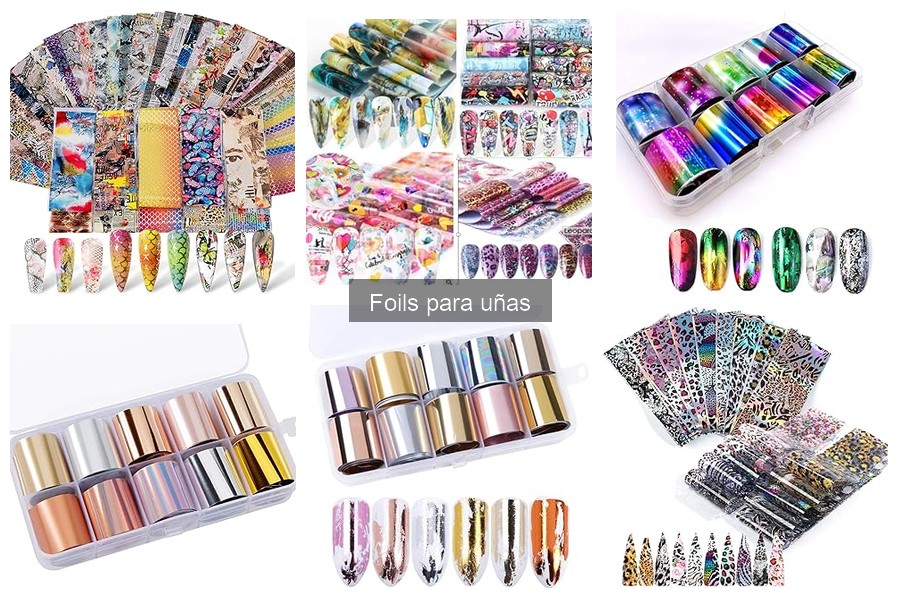 Comparativa de mejores foils para uñas: calidad y precio