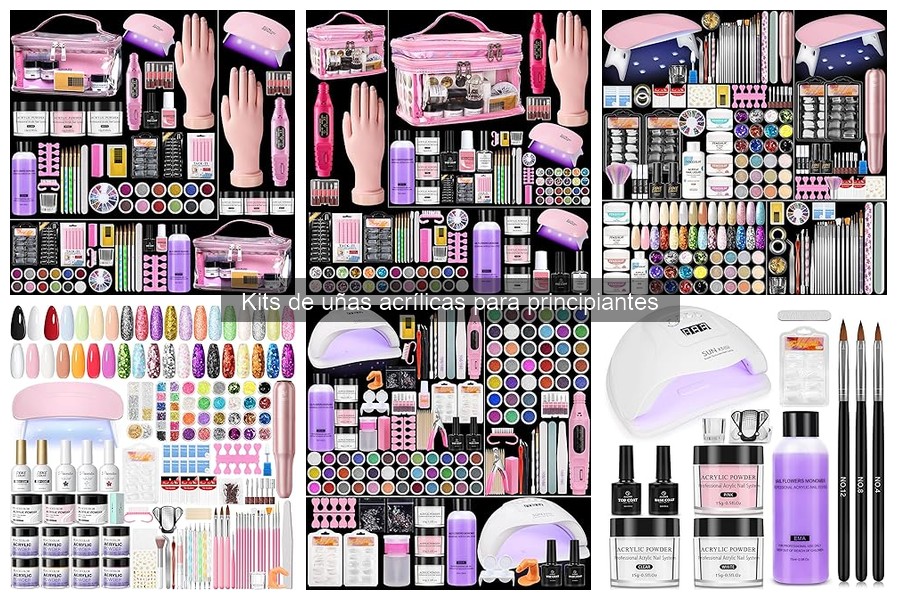 Comparativa de Mejores Kits de Uñas Acrílicas para Principiantes