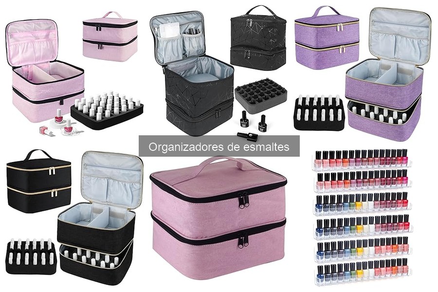 Comparativa de organizadores de esmaltes: mejores opciones