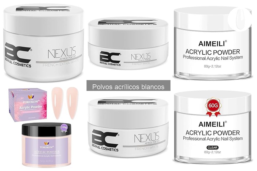Comparativa de Precios de Polvos Acrílicos Blancos Online