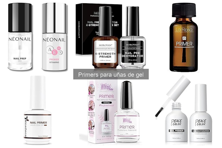 Comparativa de Primers para Uñas de Gel: Morovan vs. Semilac vs. LaRosa