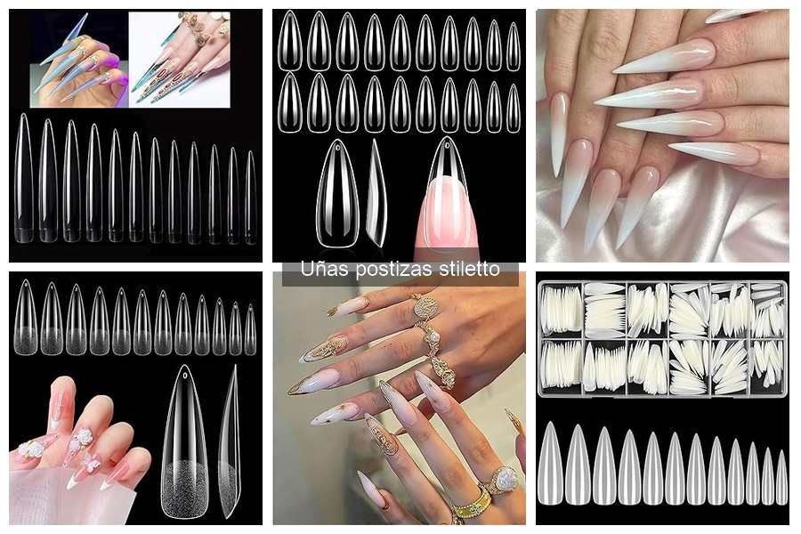 Comparativa de Uñas Postizas: Stiletto vs. Otras Formas