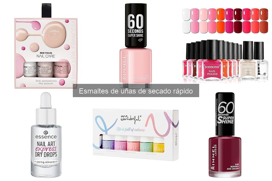 Comparativa: Esmaltes de Secado Rápido vs Convencionales