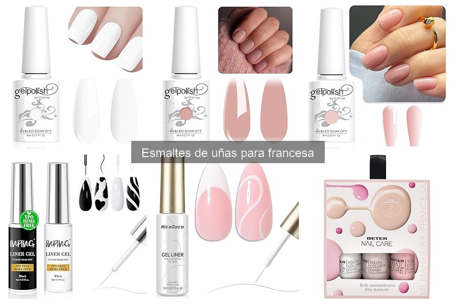 Comparativa: Esmaltes para Manicura Francesa vs Normales