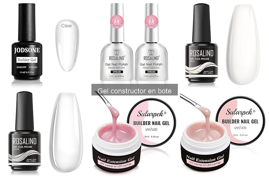 Comparativa: Gel Constructor en Bote vs. Gel en Tubo