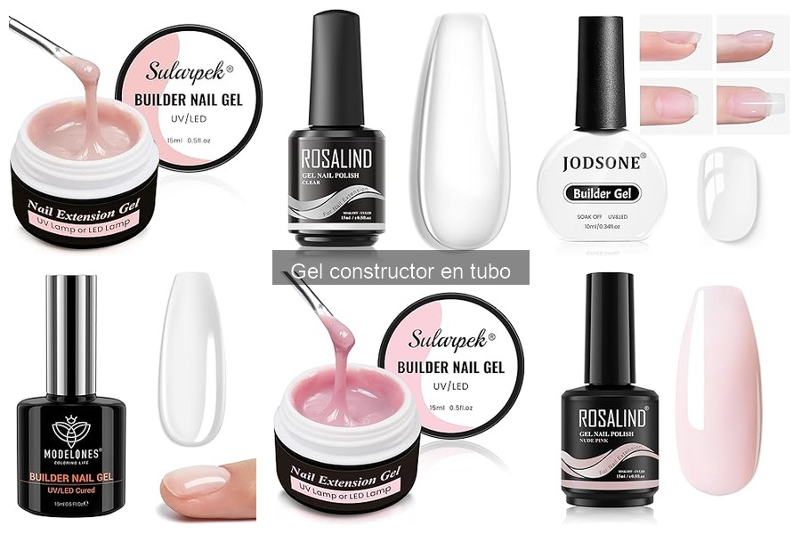 Comparativa: Gel constructor en tubo vs. en frascos