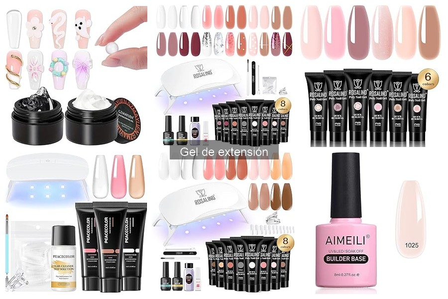 Comparativa: Mejor combo de gel de extensión y lámpara UV