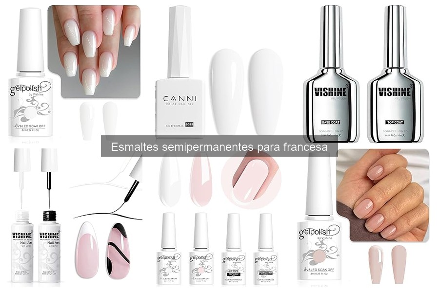 Compra esmalte semipermanente para francesa al mejor precio