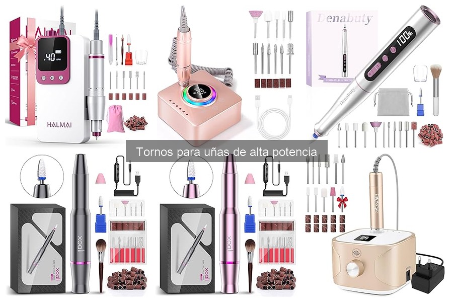 Consejos de Uso Seguro para Tornos de Uñas de Alta Potencia