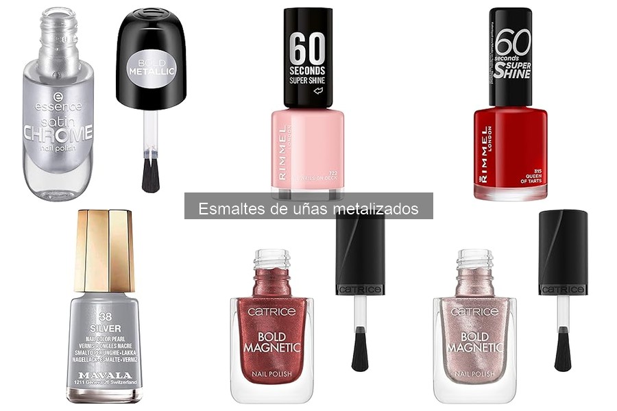 Consejos para Conservar Esmaltes de Uñas Metalizados