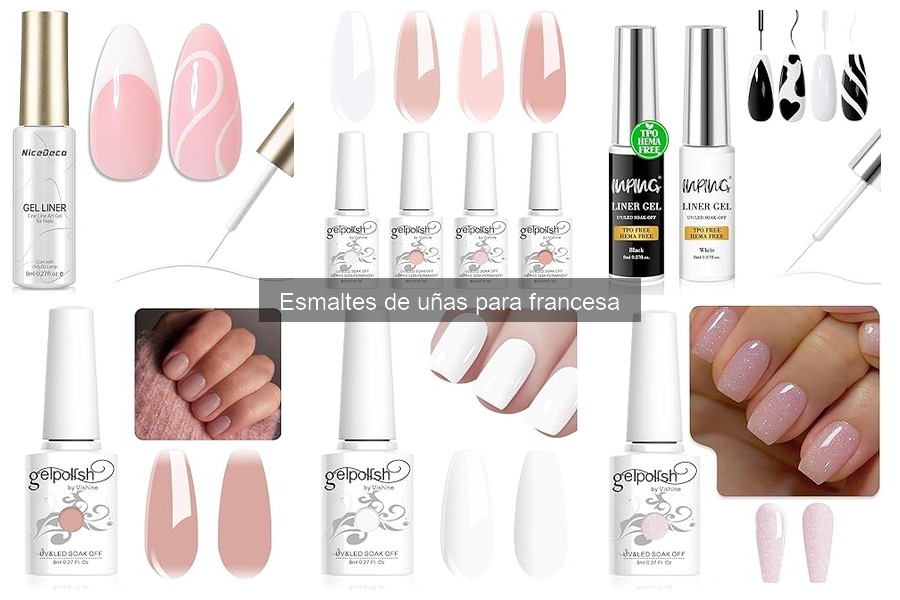 Consejos para Elegir el Esmalte Ideal para Manicura Francesa