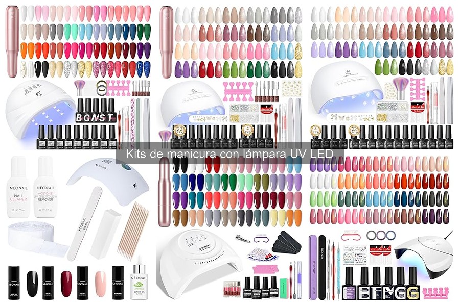 Consejos para usar un kit de manicura con lámpara UV LED