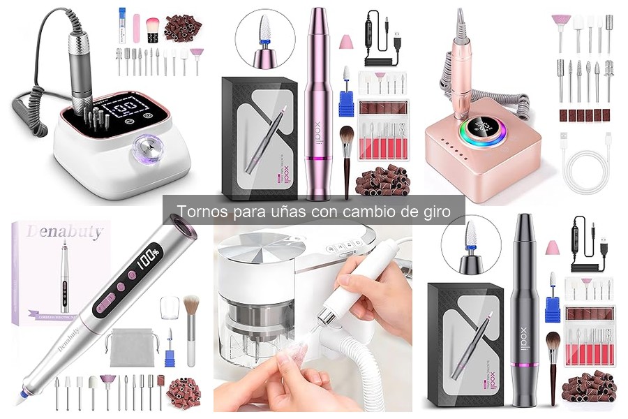 Consejos para usar un torno para uñas de forma segura