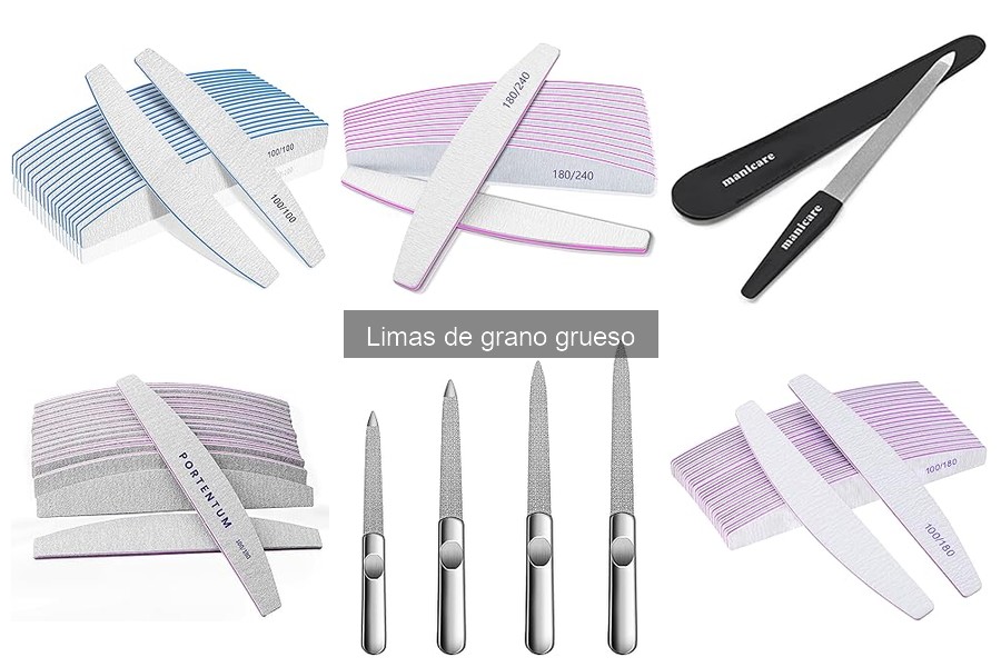 ¿Cuándo usar una lima de grano grueso? Guía práctica