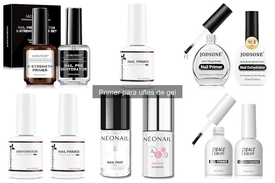 ¿Cuánto cuesta un buen primer para uñas de gel?