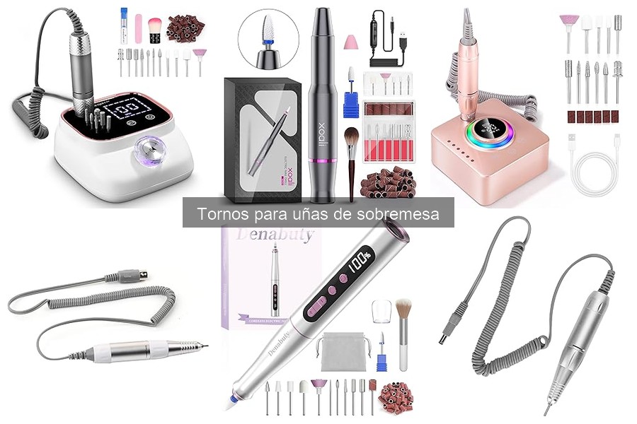 ¿Cuánto cuesta un torno para uñas de sobremesa?