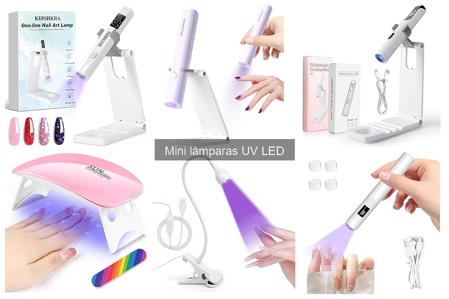 ¿Cuánto cuesta una mini lámpara UV LED para manicura?