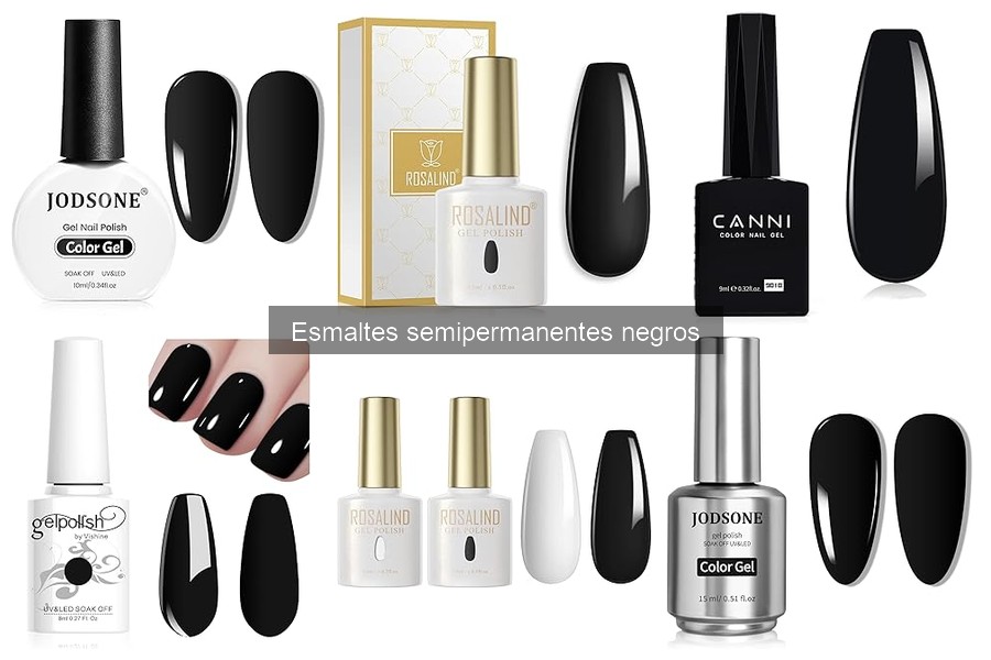 ¿Cuánto Duran los Esmaltes Semipermanentes Negros?