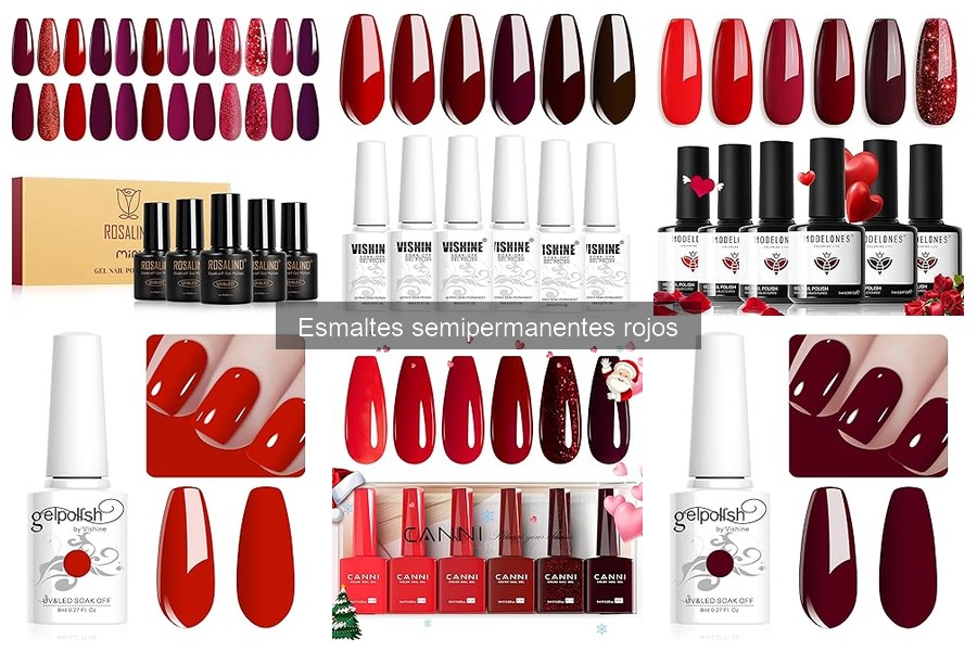 Cuidados post-aplicación de esmalte semipermanente rojo