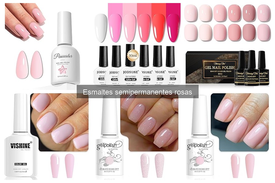 Diferencias entre esmalte semipermanente y esmalte normal rosa