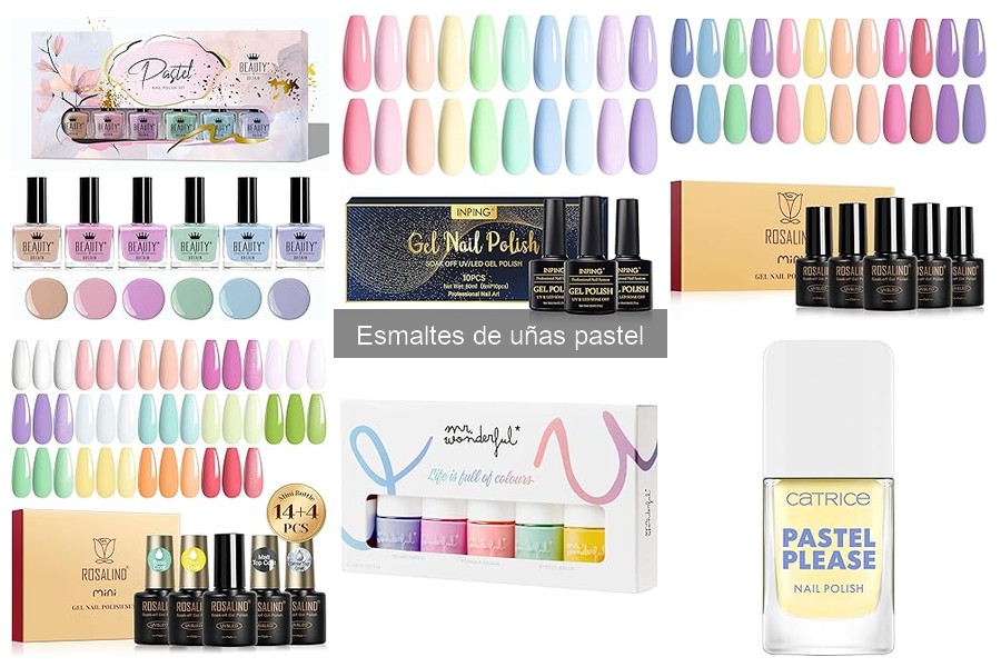 Diferencias entre esmaltes pastel mate y brillantes