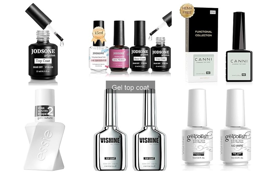 Diferencias entre Gel Top Coat Mate y Brillante