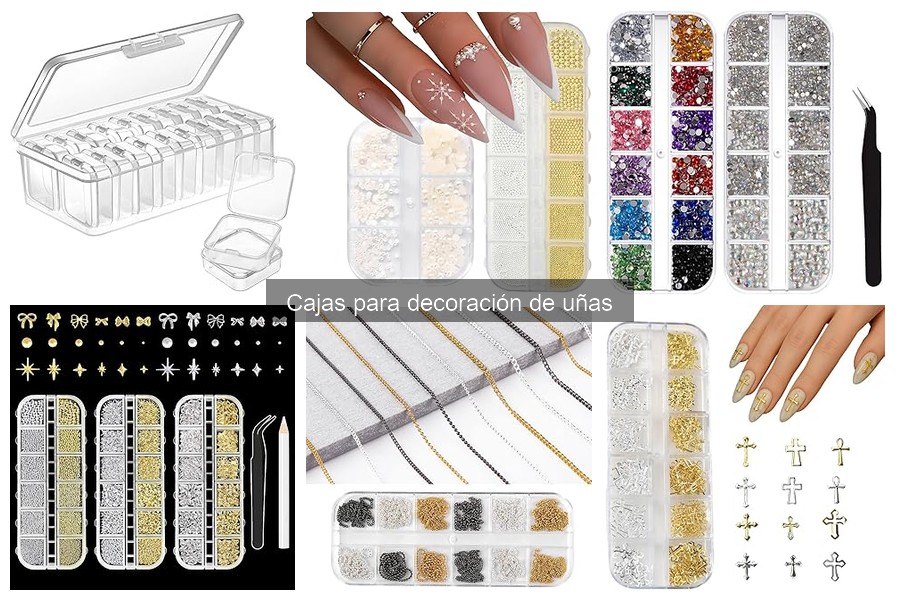 Dónde comprar cajas para decoración de uñas a buen precio