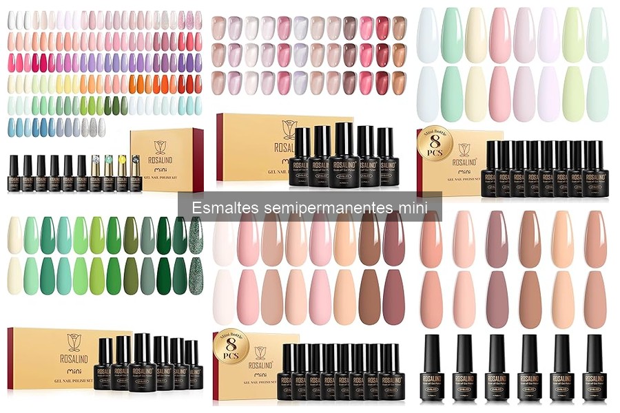 Dónde comprar esmaltes semipermanentes mini: ¡los mejores precios!