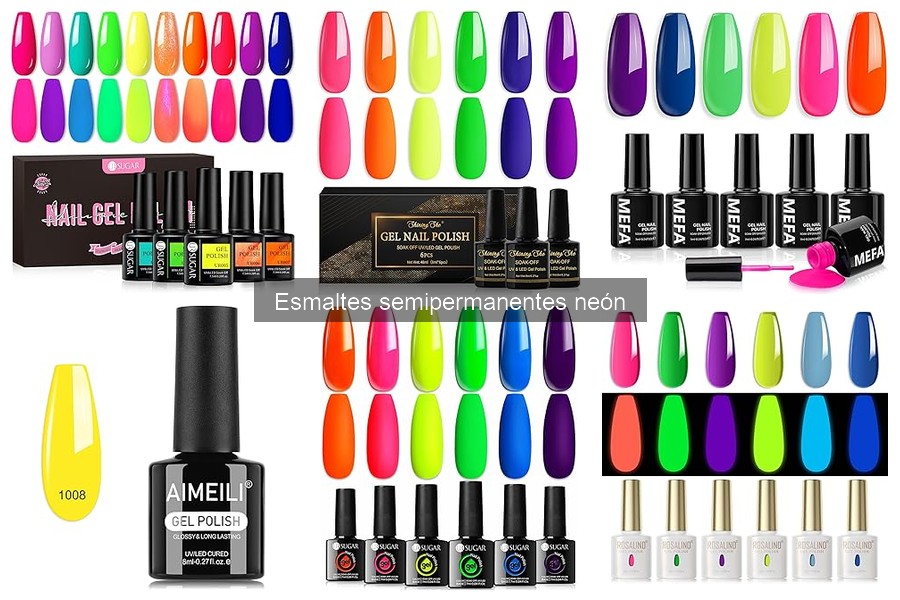 Dónde comprar esmaltes semipermanentes neón: ¡mejores tiendas!