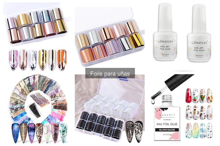 Dónde comprar foils para uñas: mejores tiendas online y físicas