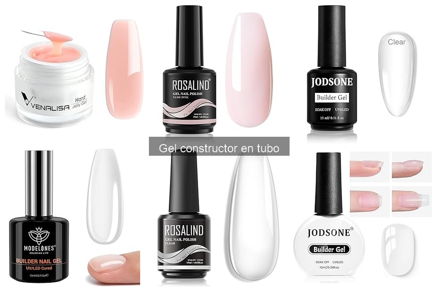 Dónde comprar gel constructor en tubo al mejor precio