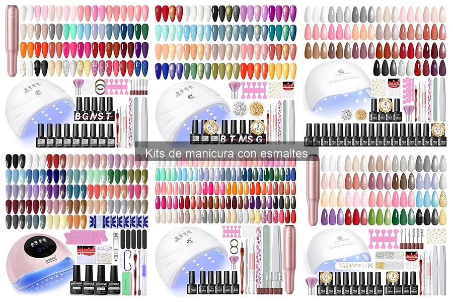 Dónde comprar kits de manicura con esmaltes al mejor precio