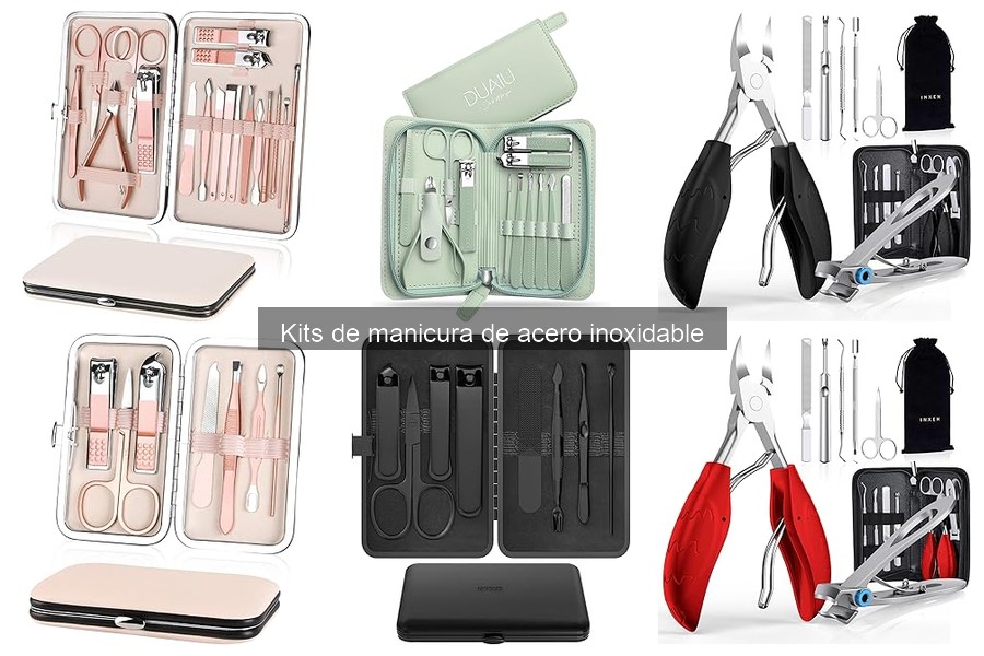 Dónde comprar kits de manicura de acero inoxidable al mejor precio
