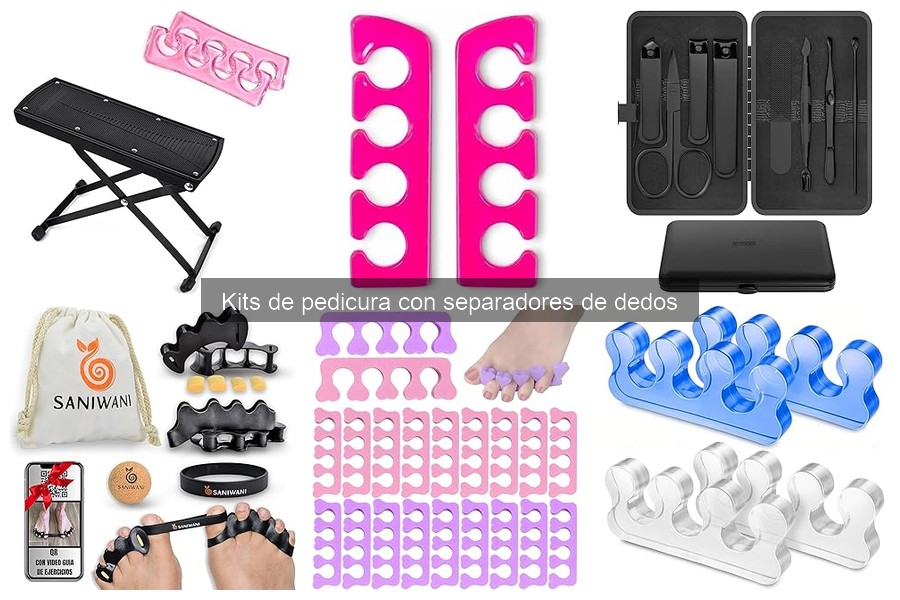 Dónde comprar kits de pedicura con separadores de dedos baratos
