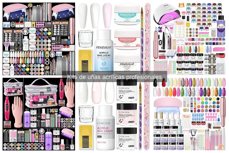 Dónde comprar kits de uñas acrílicas con descuento