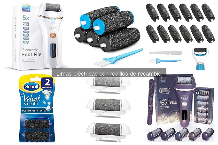 Dónde comprar limas eléctricas con rodillos de recambio günstidamente