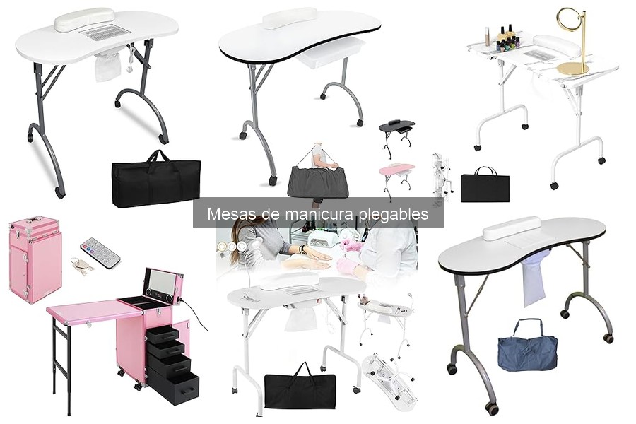 Dónde comprar mesas de manicura plegables a buen precio