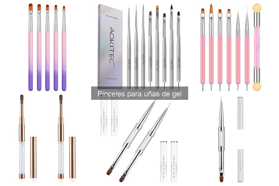 Dónde comprar pinceles para uñas de gel económicos