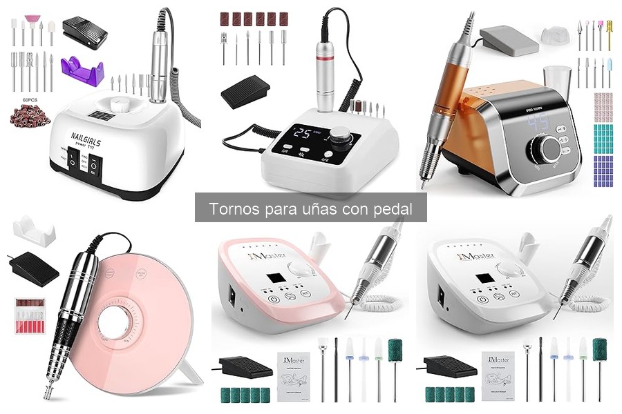 ¿Dónde comprar tornos para uñas con pedal? Las mejores opciones