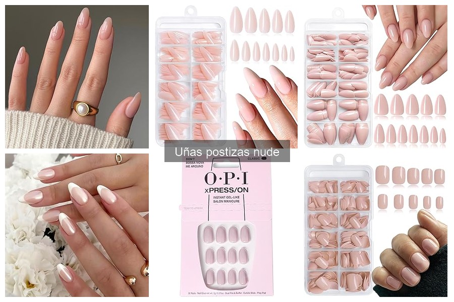 Dónde comprar uñas postizas nude a buen precio