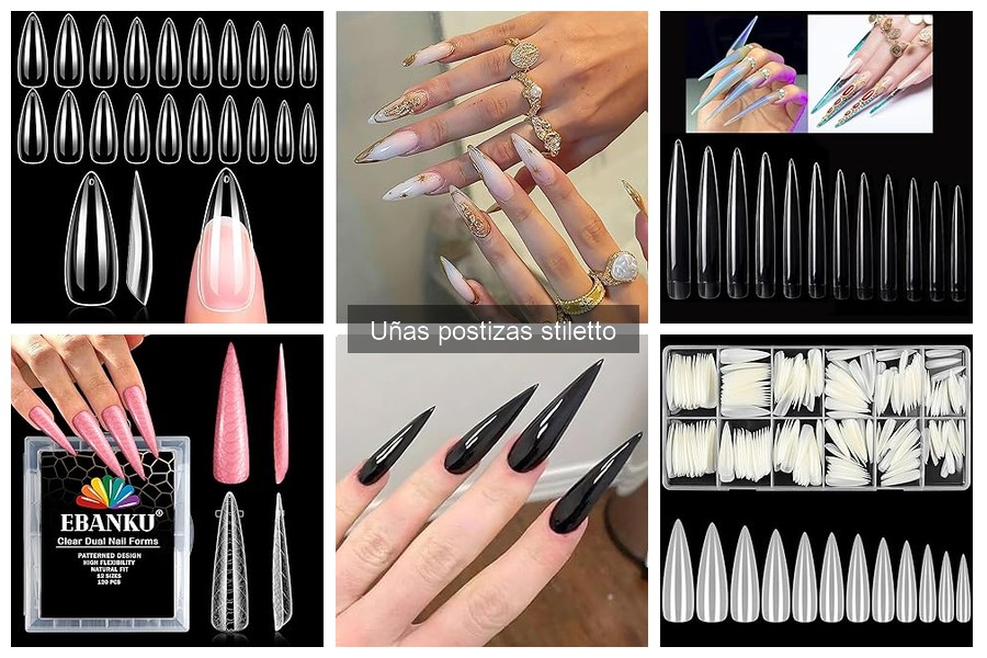 Dónde comprar uñas postizas stiletto: las mejores opciones
